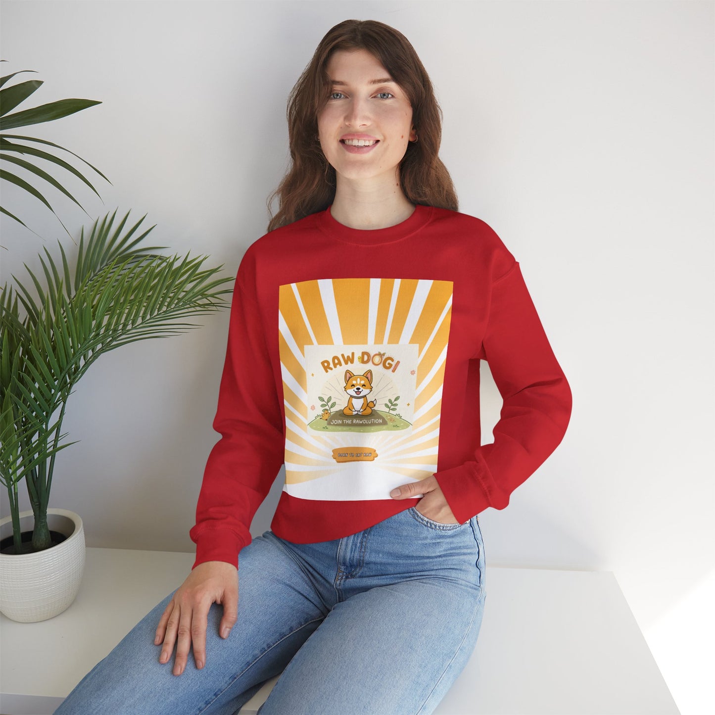 Raw Dogi V1.4.4. Sweatshirt - Raw Living Yoga Dog