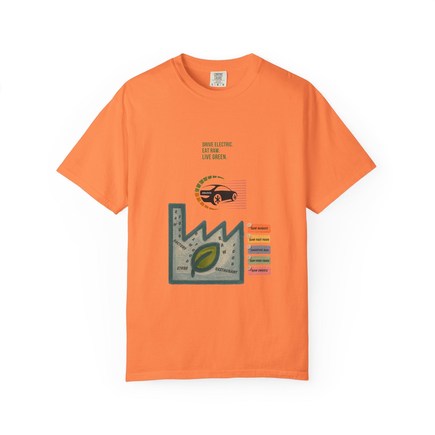 Why Choose Raw Knowledge v11.2 Eco-Friendly Garment-Dyed T-Shirt with Mindful Knowledge Design