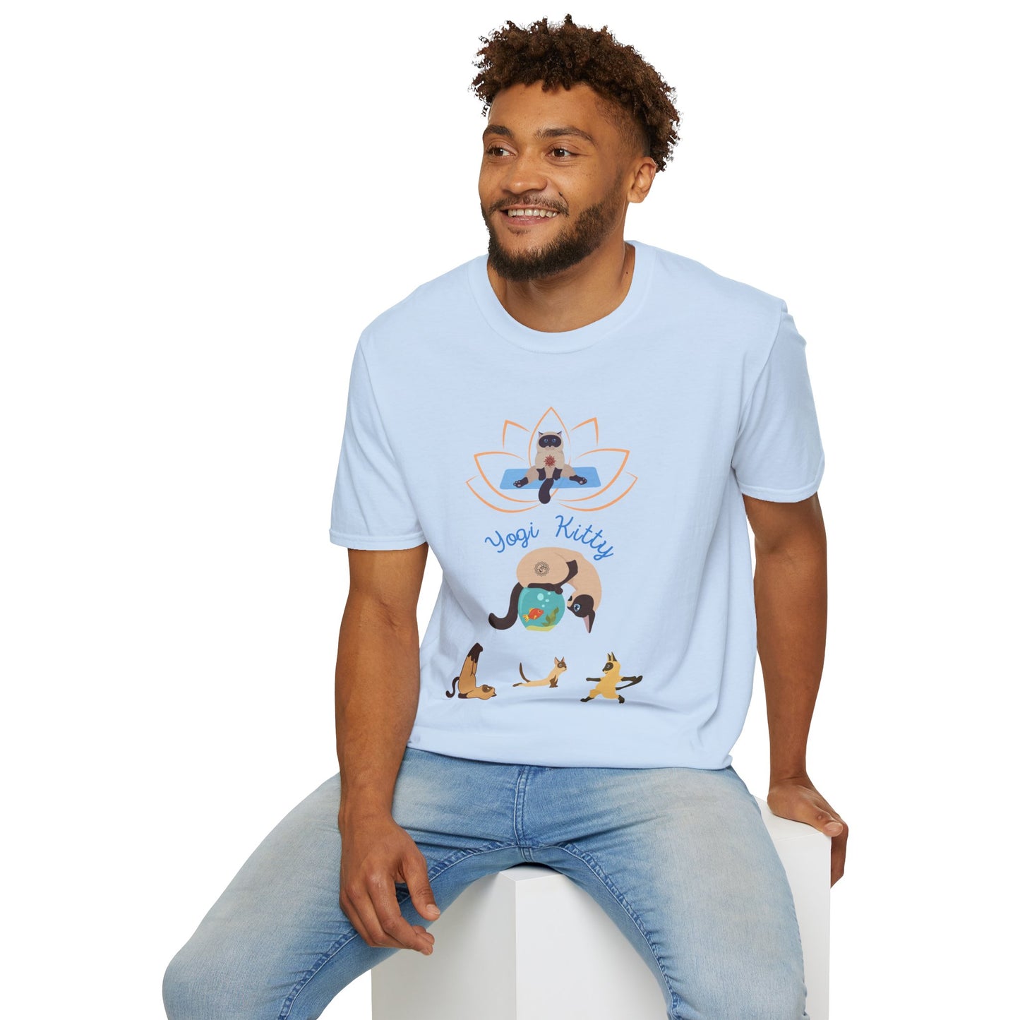 Yogi Kitty V3. Tee - Cat Lovers Shirt