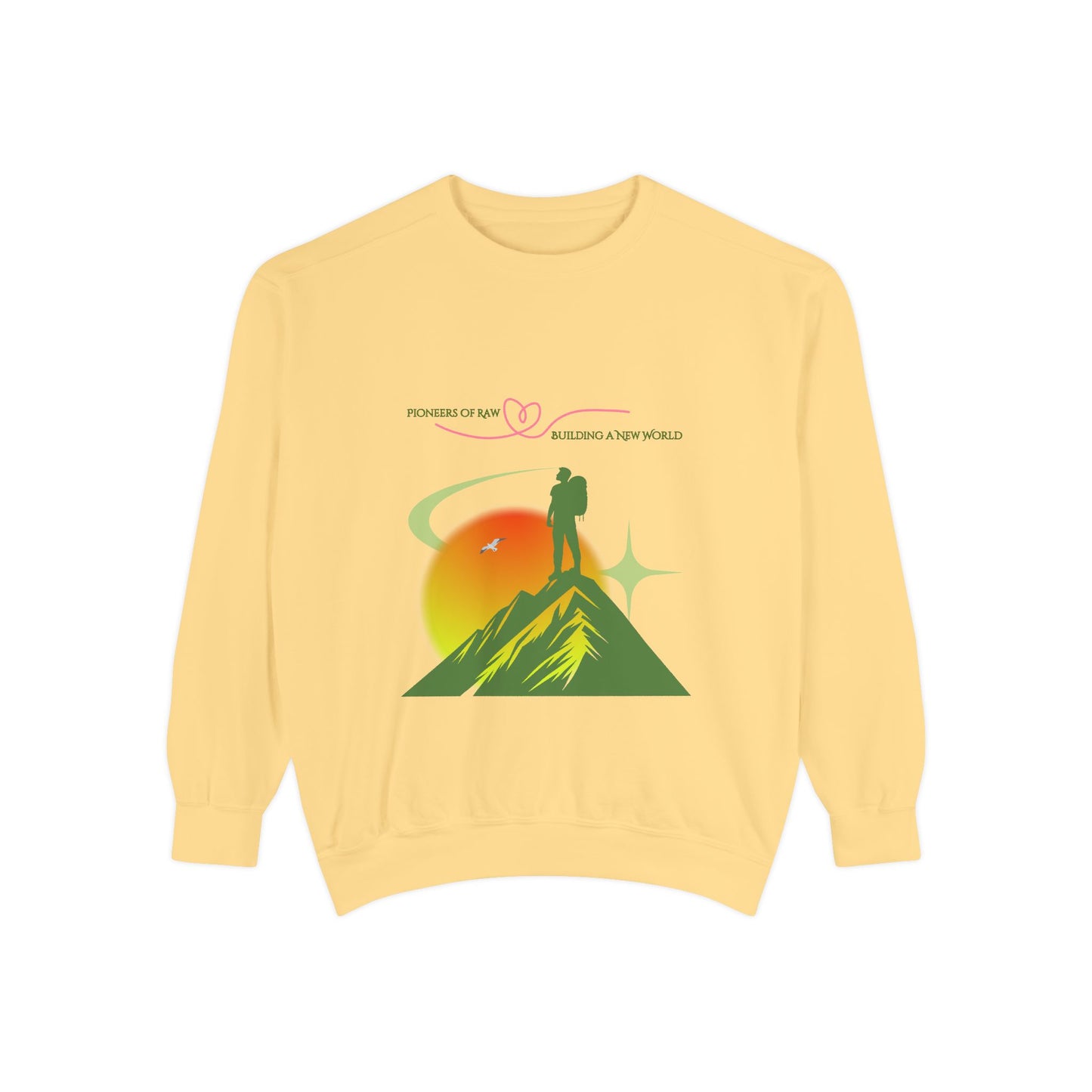 Why Choose Raw Knowledge v4 Sweatshirt – Cozy Unisex Garment-Dyed Pullover for Nature Lovers, Conscious Living & Raw Nutrition Enthusiasts