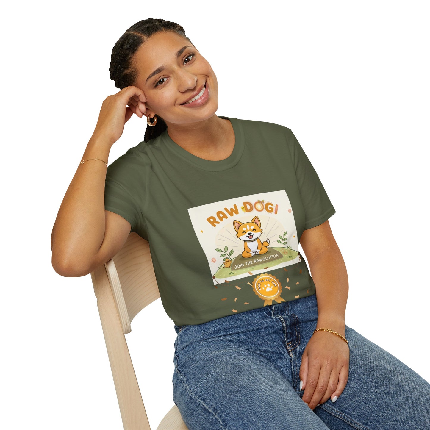Raw Dogi V1.4.3. Tee - Raw Nutrition Fun Design