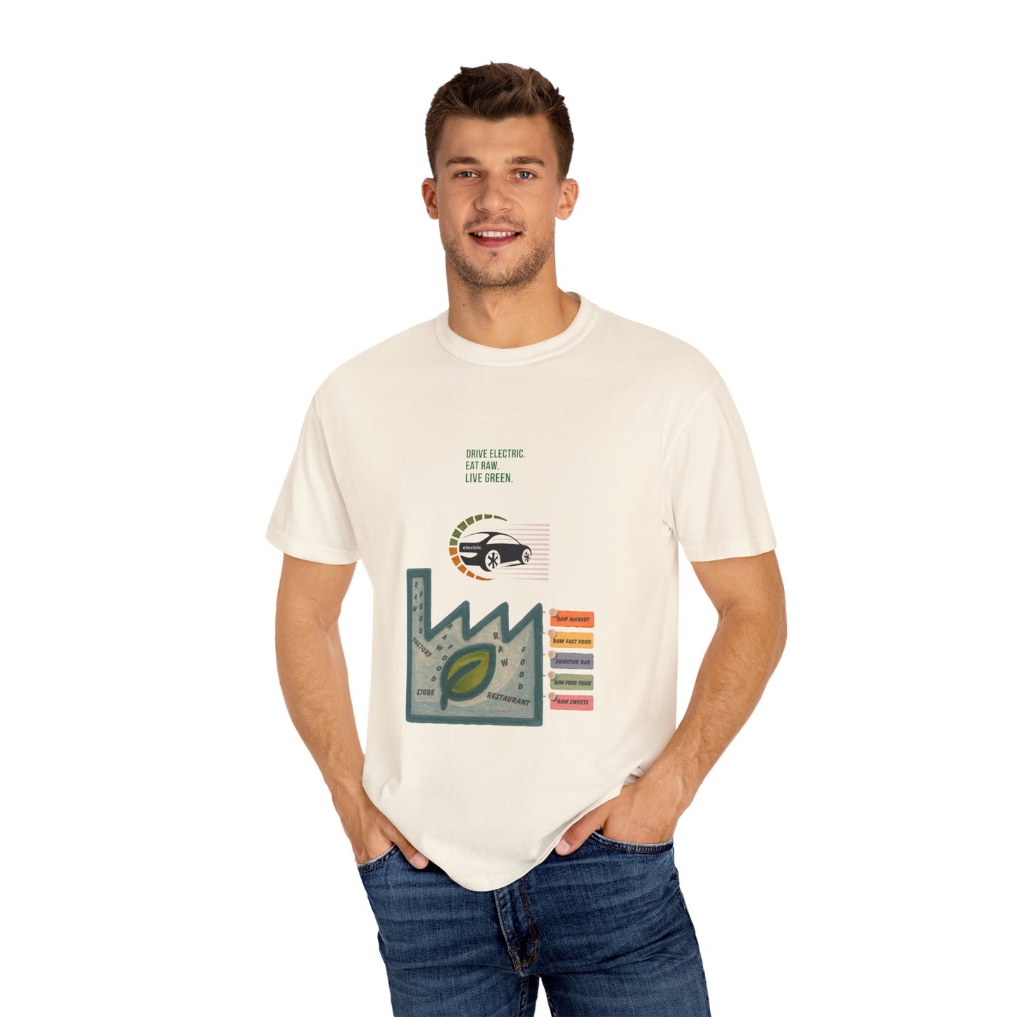 Why Choose Raw Knowledge v11.2 Eco-Friendly Garment-Dyed T-Shirt with Mindful Knowledge Design