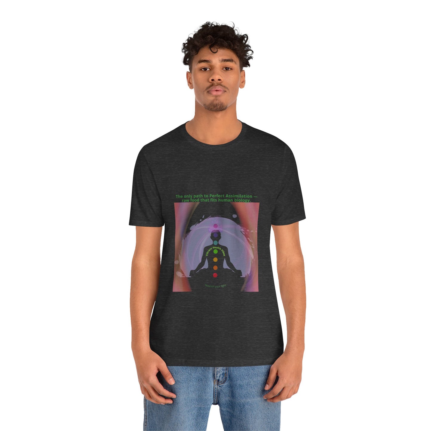 Why Choose Raw Knowledge v16.2 Chakra Energy Unisex Jersey Tee