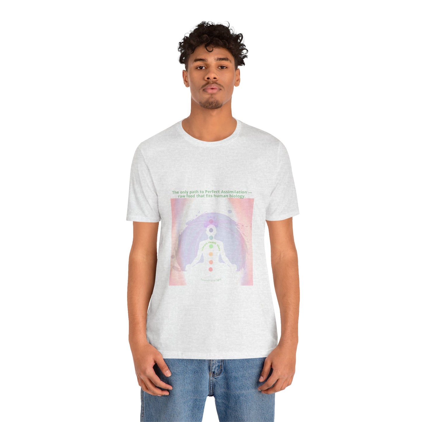 Why Choose Raw Knowledge v16.2 Chakra Energy Unisex Jersey Tee