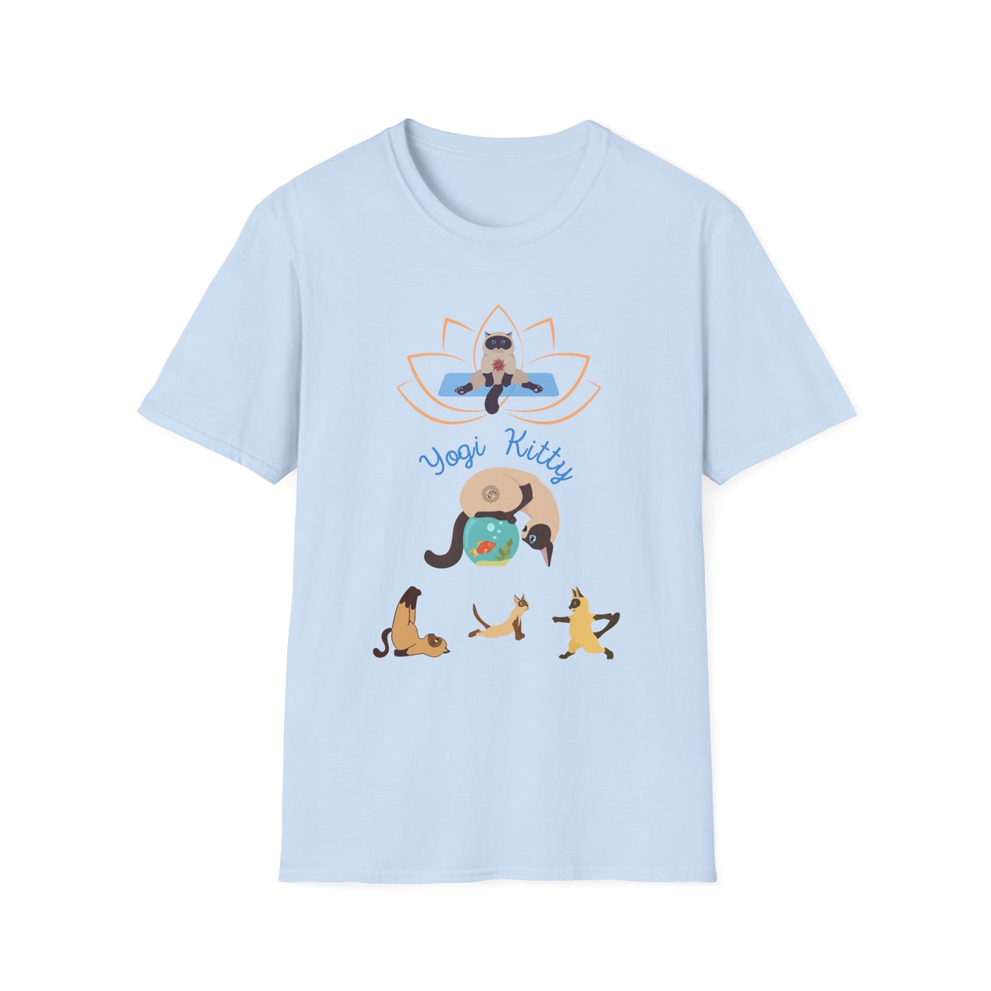 Yogi Kitty V3. Tee - Cat Lovers Shirt