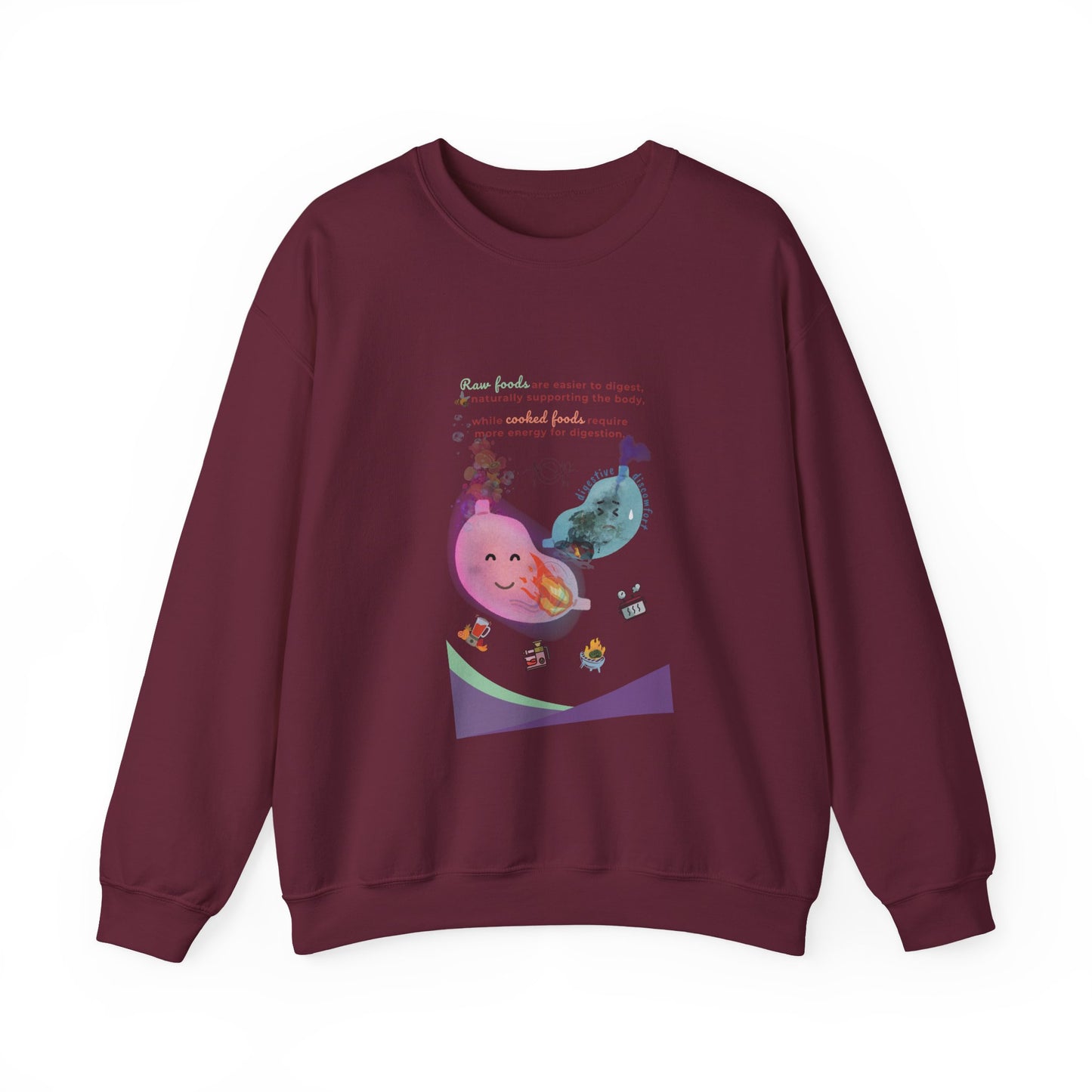 Happy Vibes Crewneck Sweatshirt - Unisex Heavy Blend™