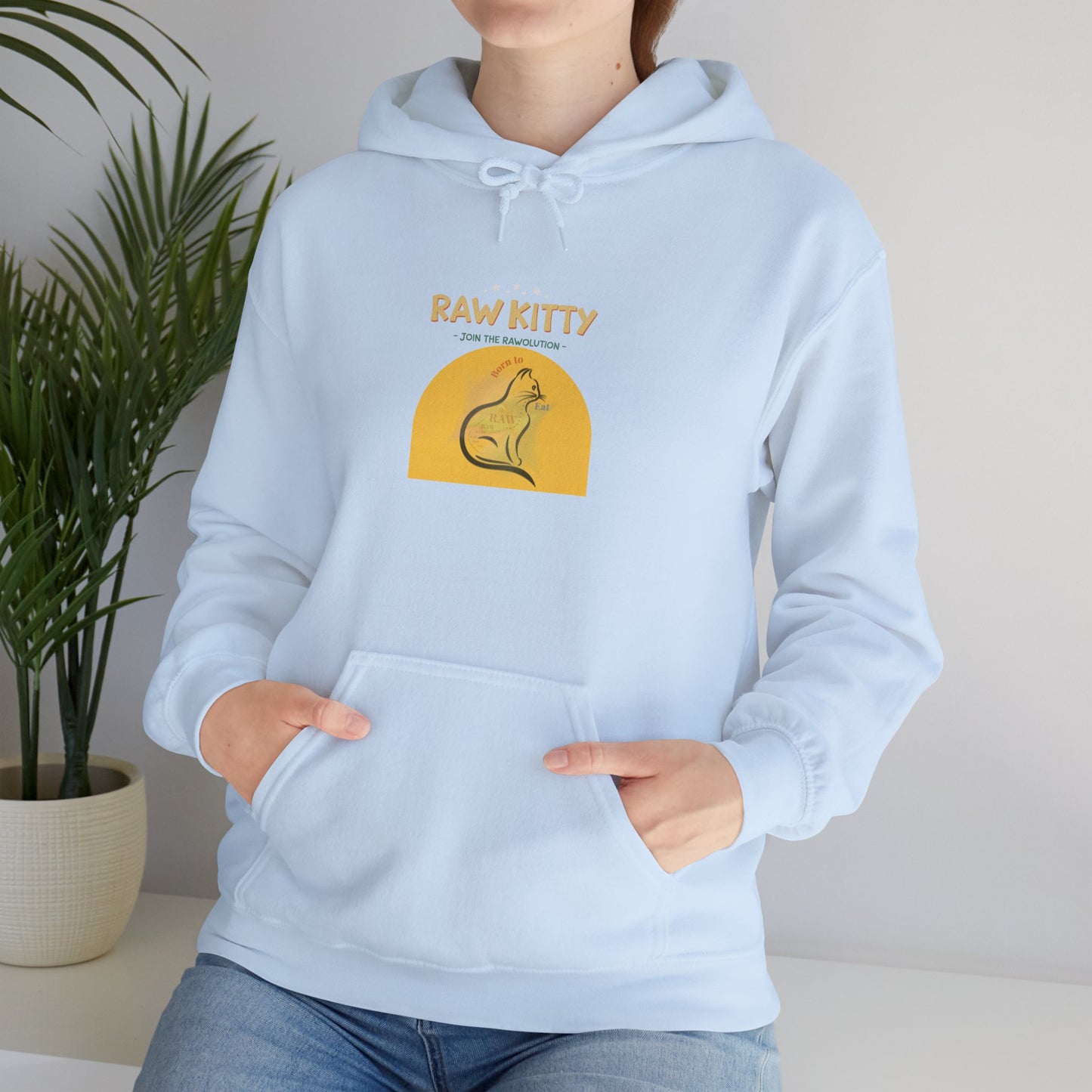 RAW KITTY V2.3 Hoodie - Cat Lovers Sweatshirt