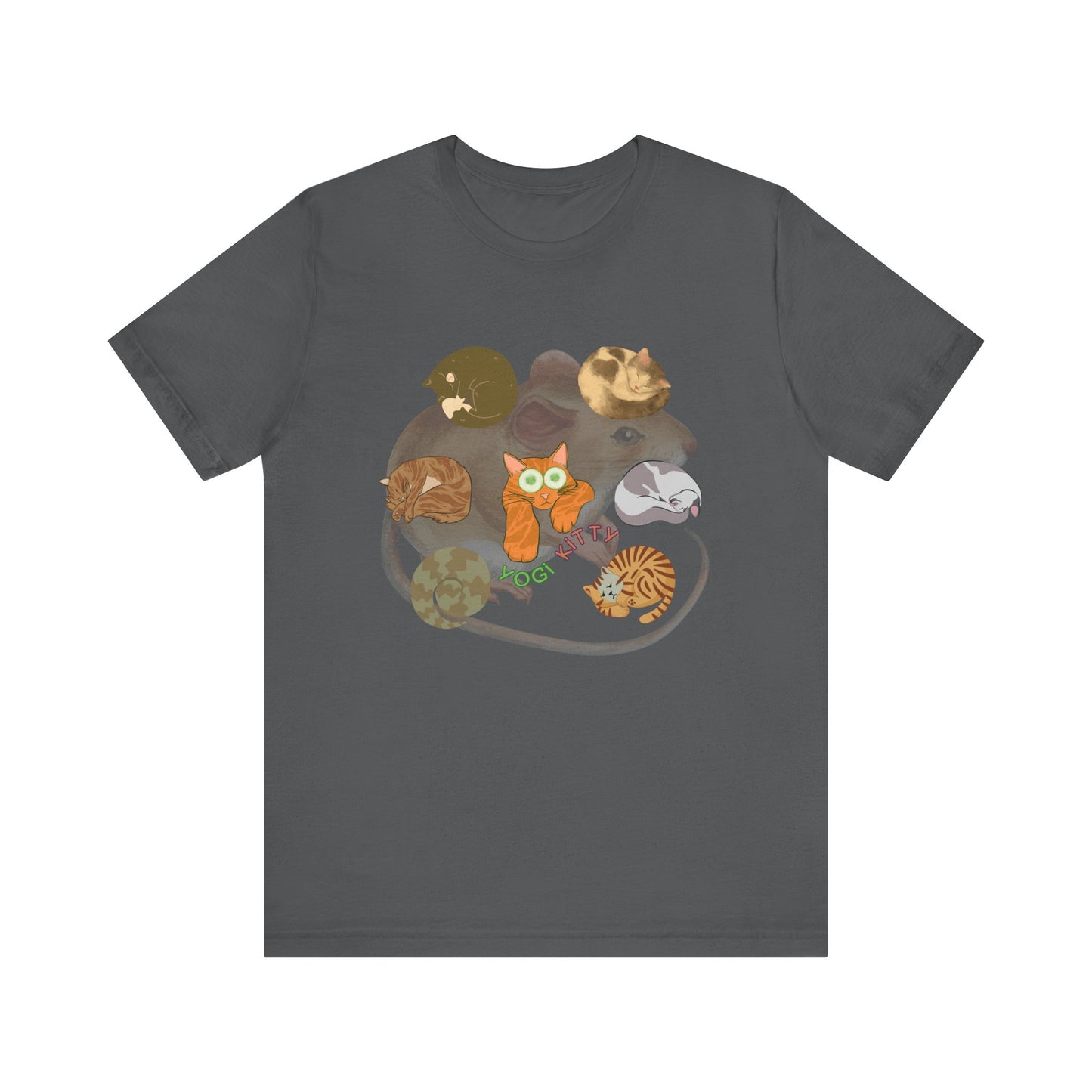 Yogi Kitty v4 Tee - Cat Lovers Shirt