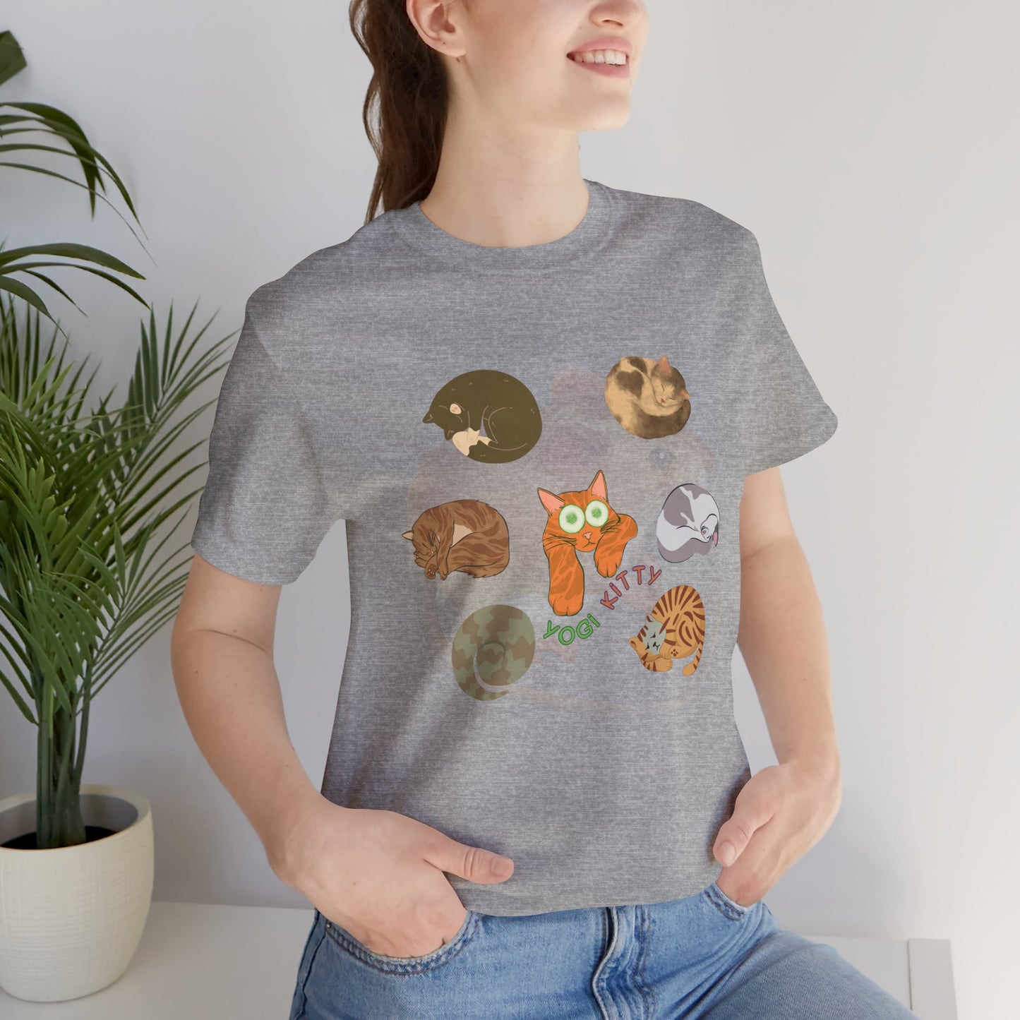 Yogi Kitty v4 Tee - Cat Lovers Shirt