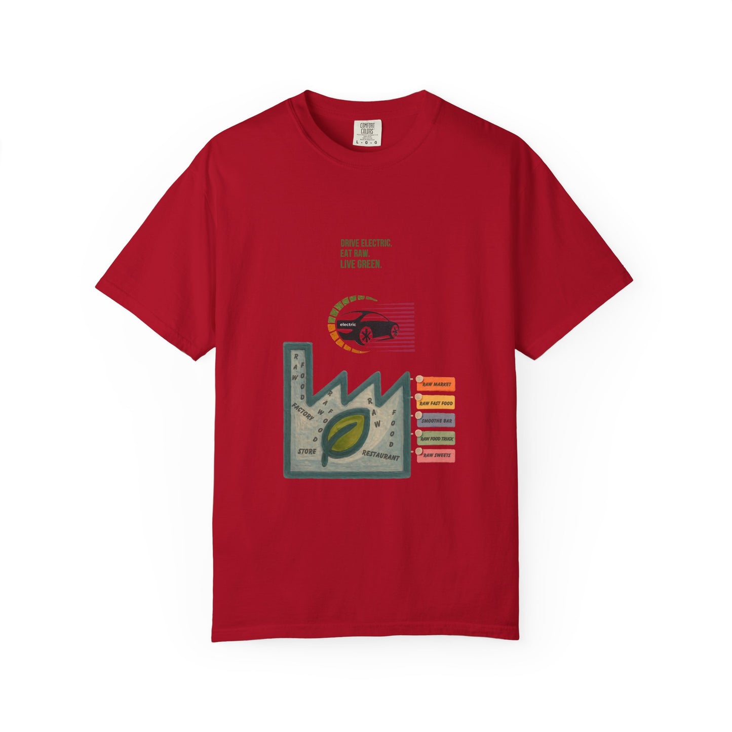 Why Choose Raw Knowledge v11.2 Eco-Friendly Garment-Dyed T-Shirt with Mindful Knowledge Design