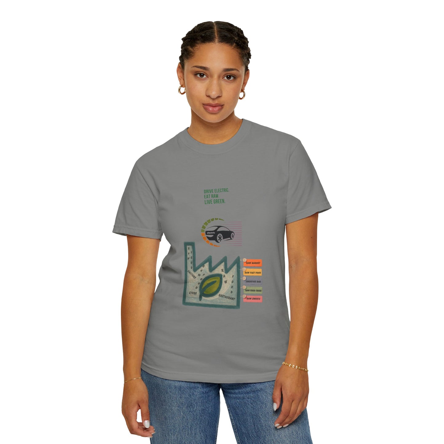 Why Choose Raw Knowledge v11.2 Eco-Friendly Garment-Dyed T-Shirt with Mindful Knowledge Design