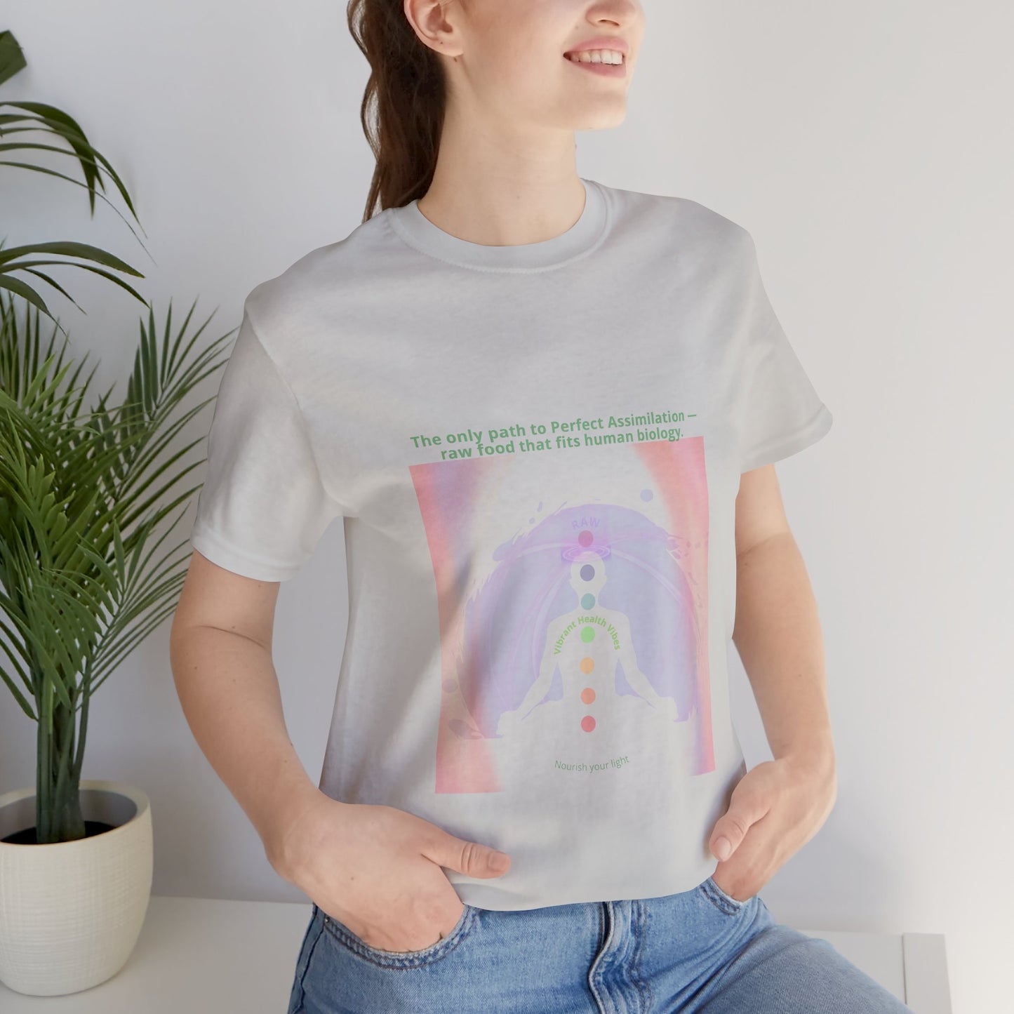 Why Choose Raw Knowledge v16.2 Chakra Energy Unisex Jersey Tee