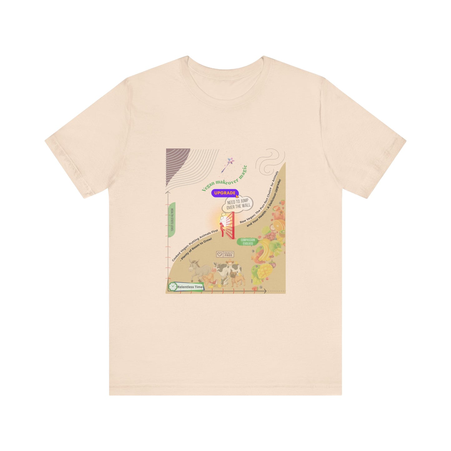 Why Choose Raw Knowledge v23.2 Adventure Map Short Sleeve Tee - Unisex