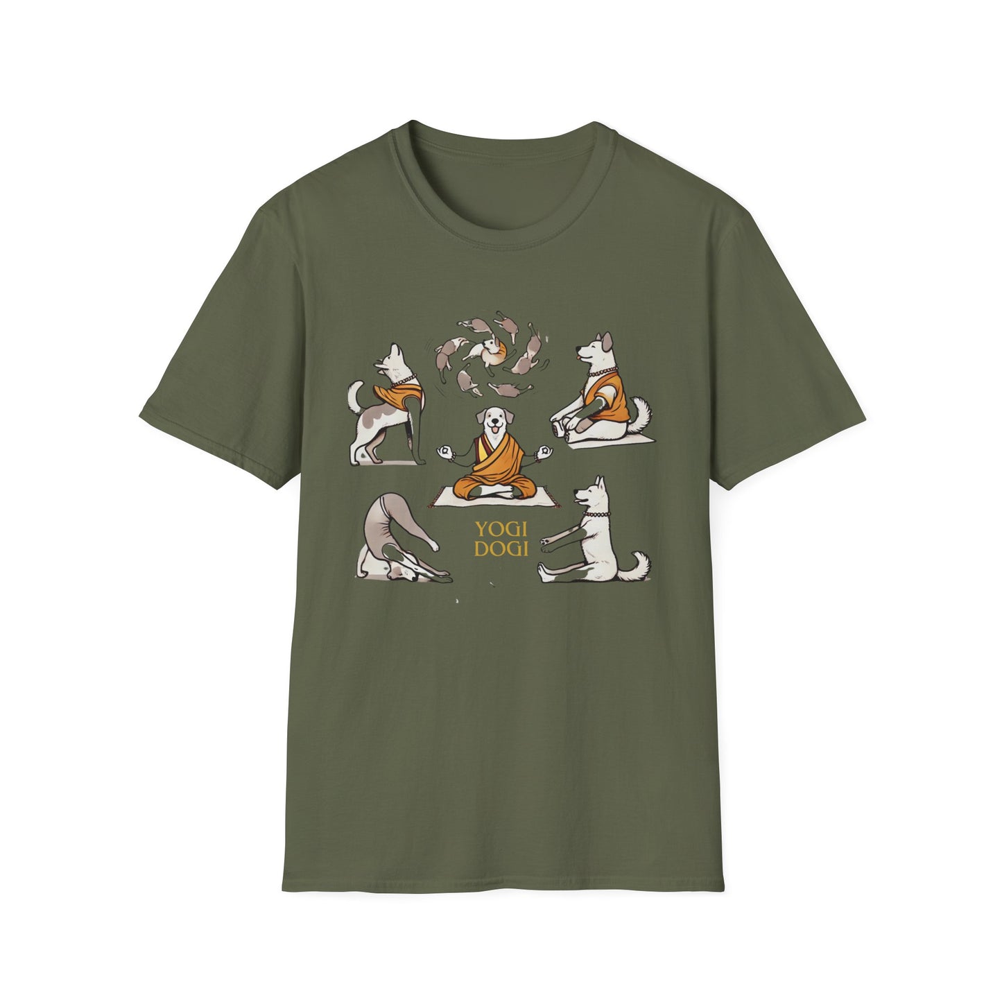 Yogi Dogi V8. Tee - Animal Art for Dog Lovers