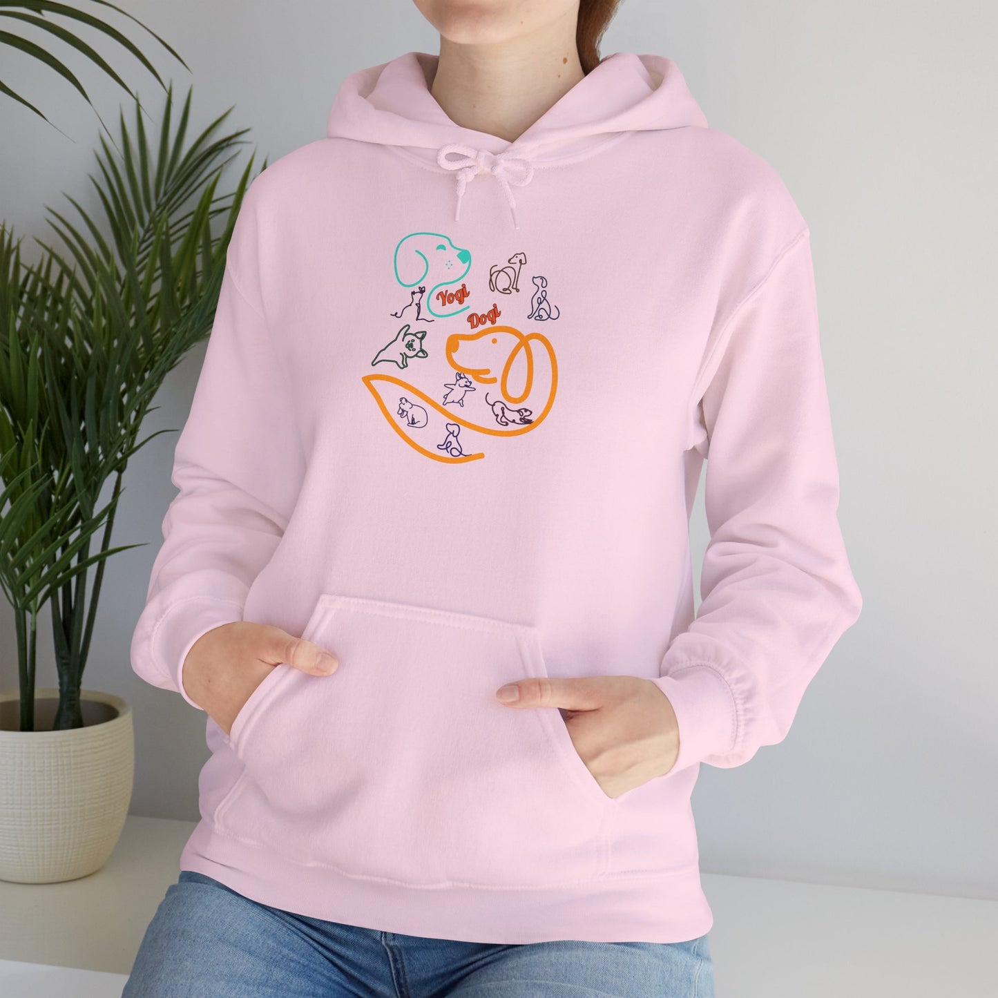 Yogi Dogi vV7. Hoodie - Animal Art for Dog Lovers
