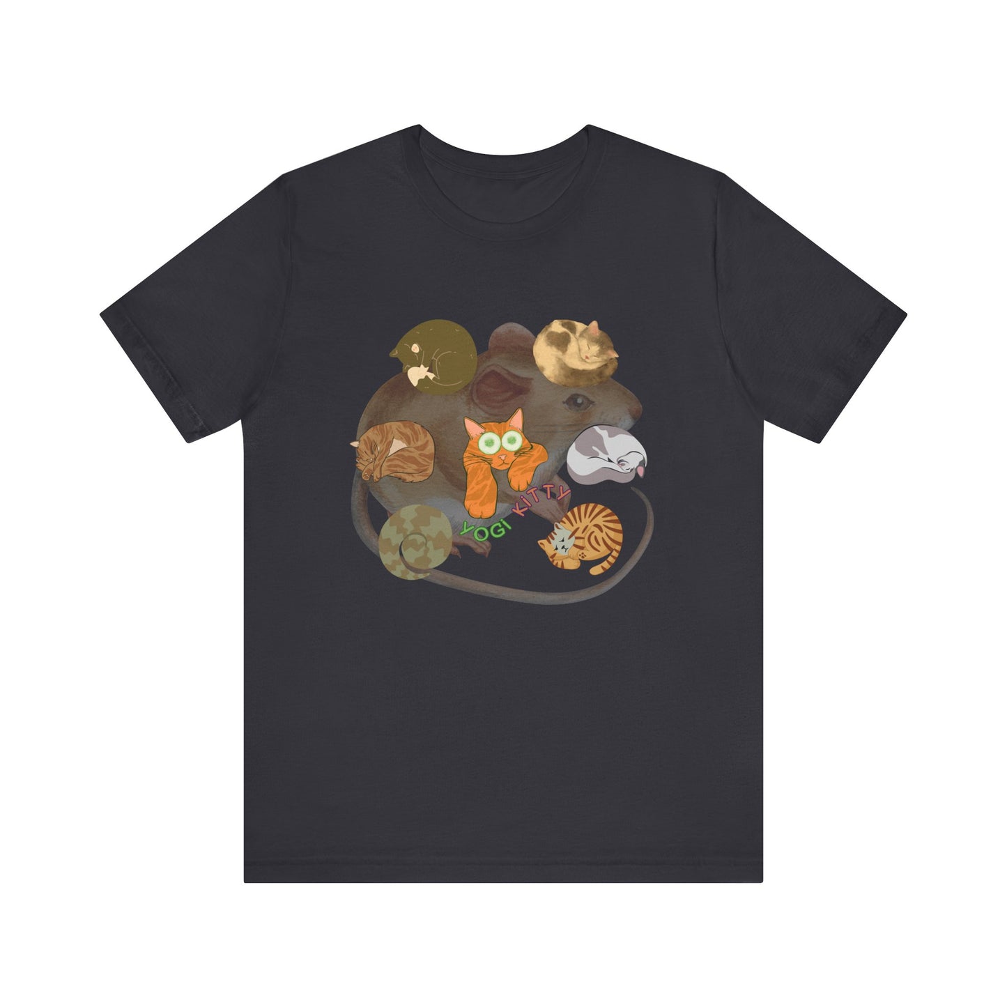 Yogi Kitty v4 Tee - Cat Lovers Shirt